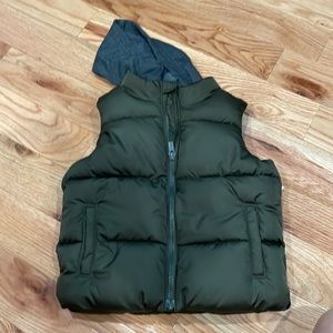 Old Navy | toddler vest with hood | size: 3T